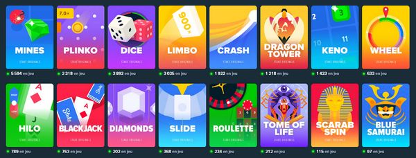 mini jeux de casino sur stake.com